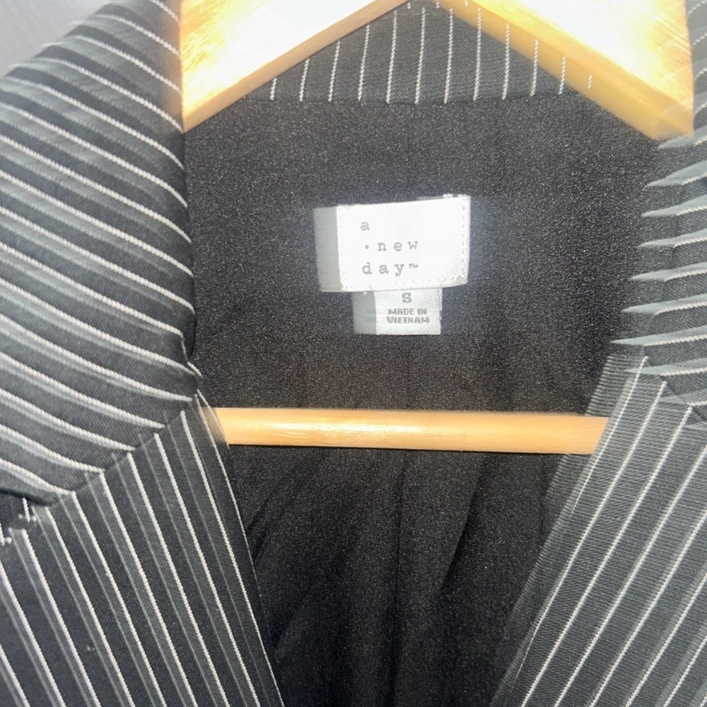 a new day Black Pinstripe Blazer - Picture 4 of 4